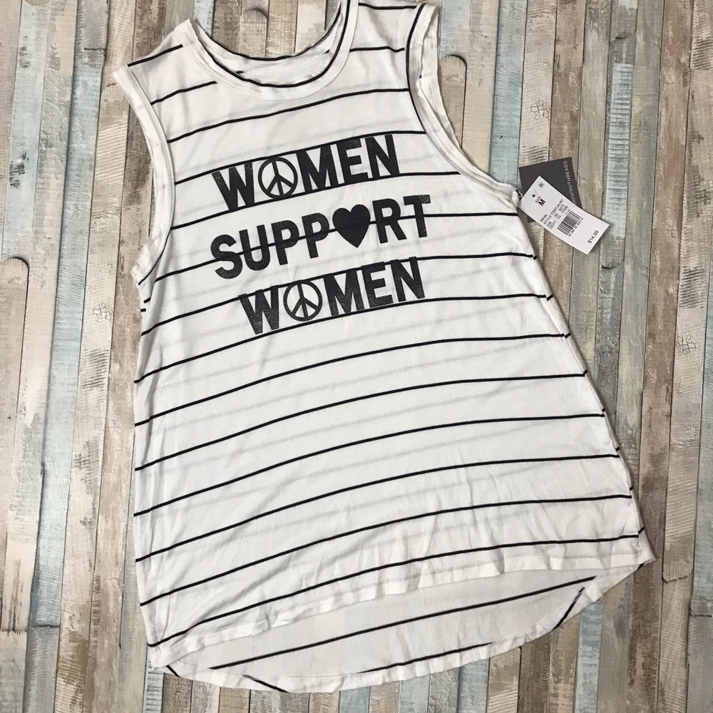 Grayson Thread new tank Women Support stripe peace